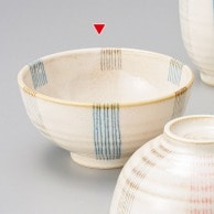 山万 うのふ　十草　青　茶碗  43935-199 1個（ご注文単位1個）【直送品】