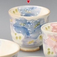 山万 粉引　花束湯呑　大  43937-519 1個（ご注文単位1個）【直送品】