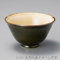 山万 なじみ　鉄織部　飯碗　大  44315-519 1個（ご注文単位1個）【直送品】