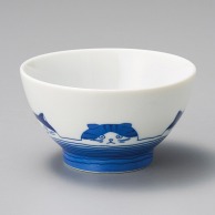 山万 シチタ猫茶碗  44925-199 1個（ご注文単位1個）【直送品】