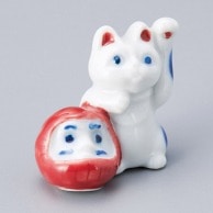 山万 箸置　招き猫だるま  45018-459 1個（ご注文単位1個）【直送品】