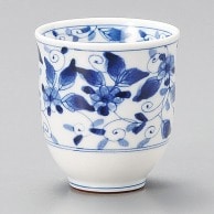 山万 染付彩華湯呑  46308-199 1個（ご注文単位1個）【直送品】