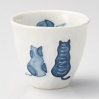 山万 猫湯呑  46922-549 1個（ご注文単位1個）【直送品】