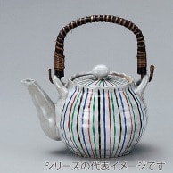 山万 染錦十草土瓶　2号  47606-319 1個（ご注文単位1個）【直送品】