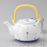 山万 めばえ　4号土瓶　アミ付  47612-189 1個（ご注文単位1個）【直送品】