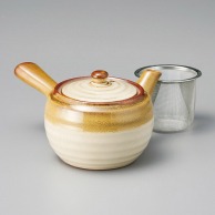 山万 白萩茶流し急須  47930-199 1個（ご注文単位1個）【直送品】