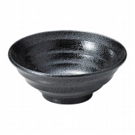 山万 らせんブラック　6.8丼  51952-149 1個（ご注文単位1個）【直送品】