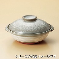 山万 萬古焼　銀峯京三島　7号浅鍋  55233-649 1個（ご注文単位1個）【直送品】