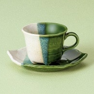 山万 織部　木ノ葉コーヒー碗皿  72539-029 1個（ご注文単位1個）【直送品】