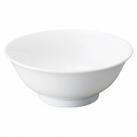 山万 チャイナロード　白磁　6.8寸反高台丼  76304-459 1個（ご注文単位1個）【直送品】