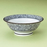 山万 黒タコ唐草　7.0反高台丼  77810-179 1個（ご注文単位1個）【直送品】