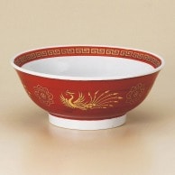 山万 朱巻ゴールド　6.8反高台丼  77915-109 1個（ご注文単位1個）【直送品】