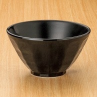 山万 艶黒けずり　18.5cm丼  78014-029 1個（ご注文単位1個）【直送品】