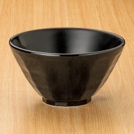 山万 艶黒けずり　17cm丼  78015-029 1個（ご注文単位1個）【直送品】