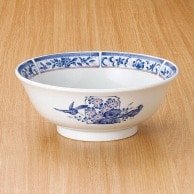 山万 藍花鳥　6.8ラーメン丼  78127-109 1個（ご注文単位1個）【直送品】