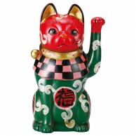 山万 カブキ猫市松唐草　中　左  87215-579 1個（ご注文単位1個）【直送品】