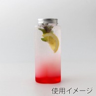 BMターゲット ドリンクボトル 500ml　ハートボトル　フタ付き RCXX500-HEART 1個（ご注文単位100個）【直送品】