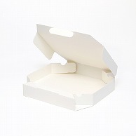 SWAN 食品容器 ピザ箱 10インチ 白無地 25枚｜【シモジマ】包装用品