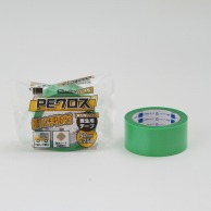 オカモト PEクロス　養生用テープ　No.414R 50mm×25m 緑 1巻（ご注文単位30巻）【直送品】