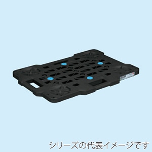 サカエ 物置ボード　520×390 ブラック SCN-M400BK 1台（ご注文単位1台）【直送品】