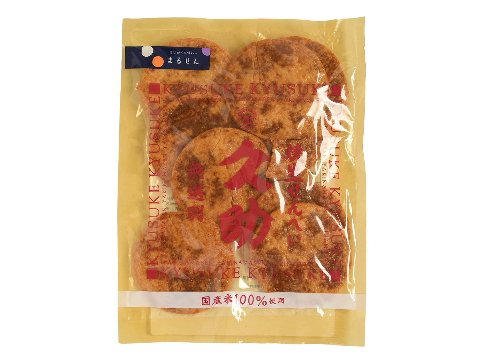 まるせん米菓焼生せんべい久助115g※軽（ご注文単位12個）【直送品】