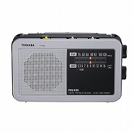 オーム電機 4560158875906 17-4238 東芝 LEDライト付きホームラジオ シルバー（ご注文単位1袋）【直送品】