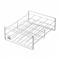 試験管立　40mm用　20本立 SS40-20　4×5　55mm  1個（ご注文単位1個）【直送品】