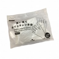 ㈱三和 ポリエチレン手袋 HDPE　内箱入 HDPEGL-1 100枚/箱（ご注文単位100箱）【直送品】