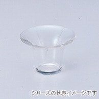 若泉漆器 朝顔珍味入れ　透明 小 M-4-56 1個（ご注文単位1個）【直送品】