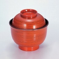 若泉漆器 3.3寸美里吸椀　古代根来  W-1-1 1個（ご注文単位1個）【直送品】