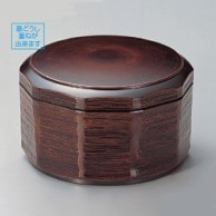 若泉漆器 ミニ木彫飯器　栃  W-3-15 1個（ご注文単位1個）【直送品】