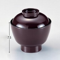 若泉漆器 積重椀　新溜  W-3-80 1個（ご注文単位1個）【直送品】