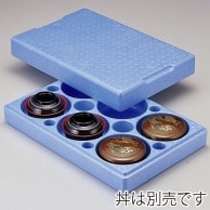 若泉漆器 丼　保温用ハッポウ　6ケ入  1-113-3 1個（ご注文単位1個）【直送品】