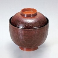 若泉漆器 桐木目小吸椀　栃  1-178-18 1個（ご注文単位1個）【直送品】