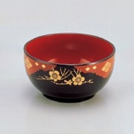 若泉漆器 どっしり椀　正方寺  1-192-5 1個（ご注文単位1個）【直送品】