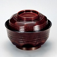 若泉漆器 5寸田吾作丼　栃  1-217-3 1個（ご注文単位1個）【直送品】