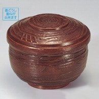 若泉漆器 宝飯器　栃内黒塗  1-222-6 1個（ご注文単位1個）【直送品】