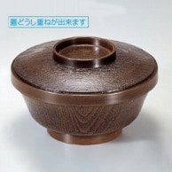 若泉漆器 まゆ型飯器　栃内朱  1-225-6 1個（ご注文単位1個）【直送品】