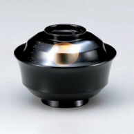 若泉漆器 4寸天竜寺椀　金月光S・H塗  W-10-79 1個（ご注文単位1個）【直送品】