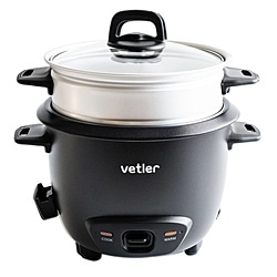 VETLER VTLGB001-BK EASYCOOKER VOLTON（イージークッカー ボルトン）  ブラック 1個（ご注文単位1個）【直送品】