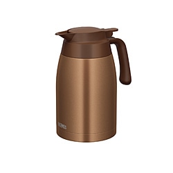 サーモス　THERMOS ステンレスポット1.5L　TTB-1501-BWG（ブラウンゴールド）  ﾌﾞﾗｳﾝｺﾞｰﾙﾄﾞ TTB-1501-BWG ［蒸気レス/蒸気セーブ機能なし］ 1個（ご注文単位1個）【直送品】