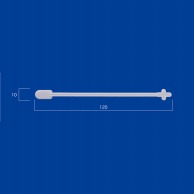 アサヒ徳島 プラスチックマドラー　#120　白　バラ 2000本入  2000本/袋（ご注文単位1袋）【直送品】