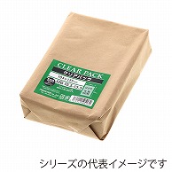 カクケイ OPP規格袋　クリアパック　30μ　フタ無し A4　500枚　業務用 STG22.5-31　1束（ご注文単位1束）【直送品】