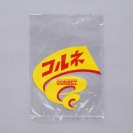 大阪ポリエチレン販売株式会社 レトロ調菓子パン袋　コルネ  6190 1000枚/包（ご注文単位1包）【直送品】