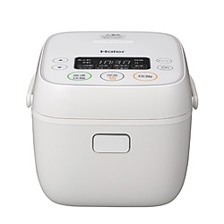 ハイアール　Haier 炊飯器　3合　マイコン　JJ-M32B ハイアール ホワイト JJ-M32B(W) ［3合 /マイコン］ 1個（ご注文単位1個）【直送品】