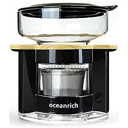 UNIQ　ユニーク UQ-CR8200BL oceanrich自動ドリップ・コーヒーメーカー ブラック  ブラック 1個（ご注文単位1個）【直送品】