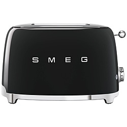 SMEG　スメッグ トースター  ブラック TSF01BLJP ［2枚］ 1個（ご注文単位1個）【直送品】