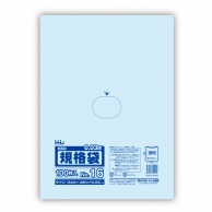 ハウスホールドジャパン ポリ規格袋　0.03mm厚 16号 JS16　透明 1冊（ご注文単位20冊）【直送品】