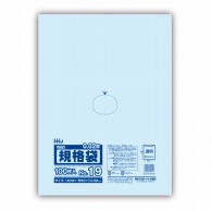 ハウスホールドジャパン ポリ規格袋　0.02mm厚 19号 JT19　透明 1冊（ご注文単位25冊）【直送品】