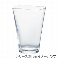 石川樹脂工業 プラキラ　タンブラーゆらぎ 320cc　クリアー 072384003 1個（ご注文単位1個）【直送品】